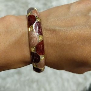 Bangled Enamel Bracelet